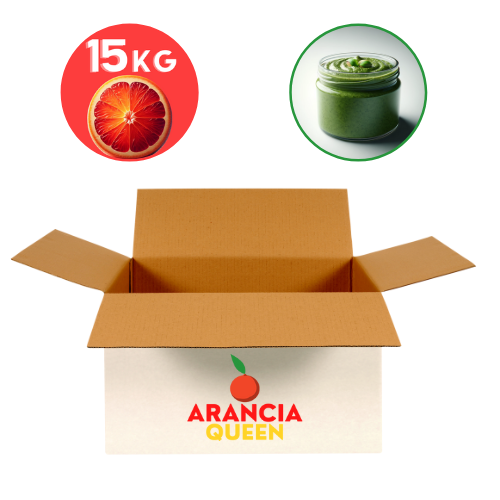 Duo Siciliano: Rossa + Pesto di pistacchi - Arancia Queen