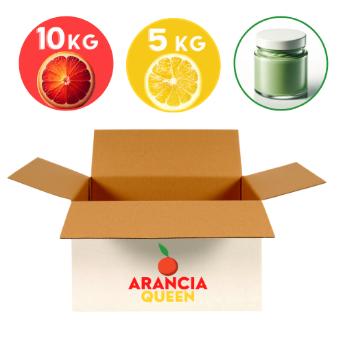 Mix Agrumi + Nutella di pistacchi - Arancia Queen