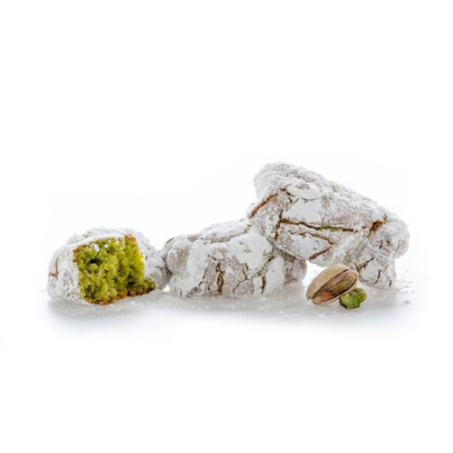 Paste di Mandorla Siciliane al pistacchio - 1Kg - Arancia Queen